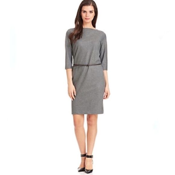 NWT Theory Jism feather wool flannel dress sz 12 - Picture 1 of 7